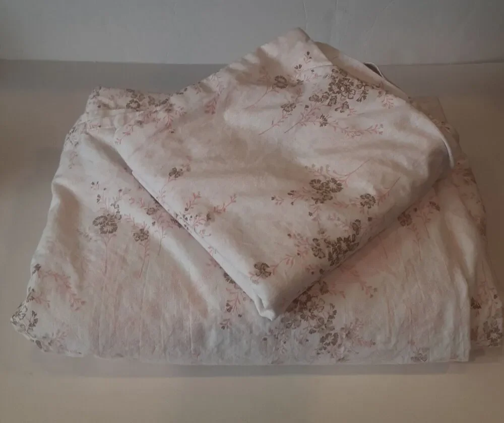 Vintage Handmade Duvet & Sham set European Floral